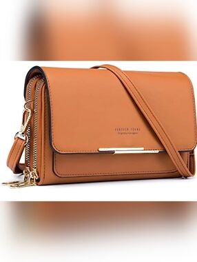 Forever Young Tan Crossbody Bag - Sleek Women’s Shoulder Purse